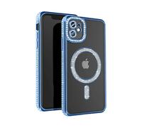 AVIZAR GLAMOR GUARD COVER per Apple iPhone 11, Blu chiaro