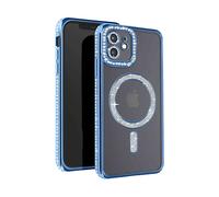 AVIZAR GLAMOR GUARD COVER per Apple iPhone 12, Blu chiaro