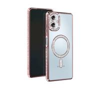 AVIZAR Glamor guard COVER per Samsung Galaxy A06, Rosa champagne