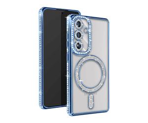 AVIZAR Glamor guard COVER per Samsung Galaxy S24, Blu chiaro