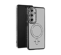 AVIZAR Glamor guard COVER per Samsung Galaxy S24 FE, Nero