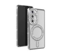 AVIZAR Glamor guard COVER per Samsung Galaxy S24 Plus, Argento