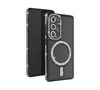 AVIZAR Glamor guard COVER per Samsung Galaxy S24 Plus, Nero