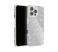 AVIZAR GLITTER COVER per Apple iPhone 16 Pro Max, Argento