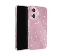 AVIZAR GLITTER COVER per Apple iPhone 16, Rosa chiaro