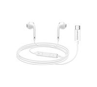 AVIZAR HF-VIRT-A53 - USB-C, Microfono integrato AURICOLARI, Bianco