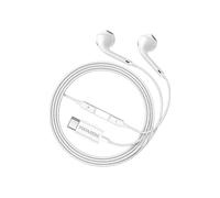 AVIZAR HF-VIRT-PX8A - Microfono integrato, Connessione USB-C, Comfort ergonomico AURICOLARI, Bianco