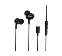 Auricolari Cablati USB-C Suono Stereo di Qualità Telecomando Microfono Nero