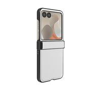 AVIZAR Hinge flip COVER per Motorola Razr 60, Bianco