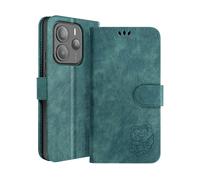 AVIZAR KAWAIITIGER CUSTODIA A LIBRO per Xiaomi Poco M7 Pro, Verde