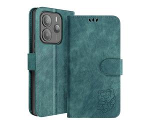 AVIZAR KAWAIITIGER CUSTODIA A LIBRO per Xiaomi Poco M7 Pro, Verde