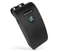 Kit Vivavoce Auto KX1 Bluetooth 4.0 Multipoint Parasole Bottoni - Nero