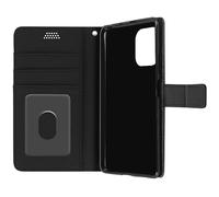 Custodia Xiaomi Mi 11 Lite Aspetto Granulato Copertina Portafoglio Supporto Nera