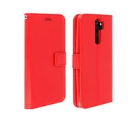 AVIZAR Lenny CUSTODIA per Xiaomi Redmi Note 8 Pro, Rosso