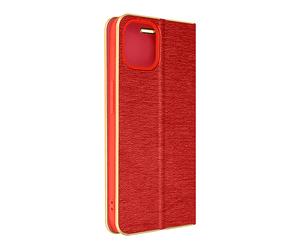 AVIZAR Luna book CUSTODIA per Apple iPhone 14, Rosso