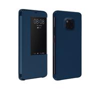 Custodia Huawei Mate 20 Pro Sportellino Finestra Traslucida - Blu