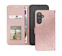 AVIZAR MADA CUSTODIA A LIBRO per Samsung Galaxy A26, Rosa champagne