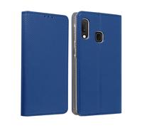 Custodia Flip Samsung Galaxy A20e Portafoglio Funzione supporto - Blu