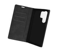 Custodia Samsung Galaxy S23 Ultra Copertina Porta-carte e Funzione Supporto Nera