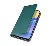 Avizar Custodia per Samsung Galaxy A16 copertina portacarte magnetica, Verde scuro