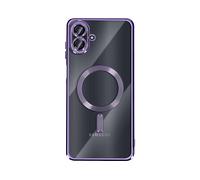 AVIZAR MAGCHROME SOFTEDGE COVER per Samsung Galaxy A07, Viola
