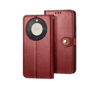 AVIZAR MAGNETIC LOOP COLLECTION CUSTODIA A LIBRO per Honor Magic 8 Lite, Rosso