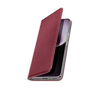 AVIZAR MAGNETICGUARD CUSTODIA A LIBRO per Honor Magic 7 Lite, Bordeaux