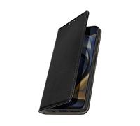 AVIZAR MAGNETICGUARD CUSTODIA A LIBRO per Motorola Moto E15, Nero