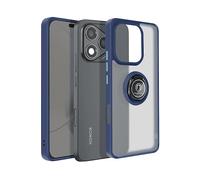 AVIZAR Magring armor COVER per Honor 400 Lite, Blu