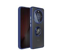 AVIZAR Magring armor COVER per Honor Magic 8 Lite, Blu notte