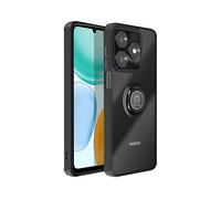 AVIZAR Magring armor COVER per Honor X5c Plus 4G / Realme Note 60, Nero