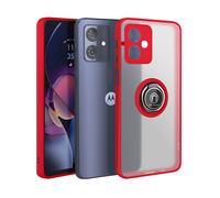 AVIZAR MAGRING ARMOR COVER per Motorola Moto G54, Rosso