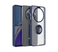 AVIZAR Magring armor COVER per Oppo Reno 12F, Blu