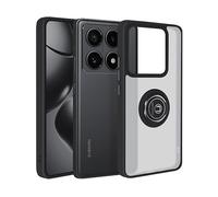 Avizar Cover per Xiaomi 14T Pro anello magnetico supporto video, Nero