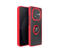 AVIZAR Magring armor COVER per Xiaomi Redmi Note 15 Pro 4G, Rosso