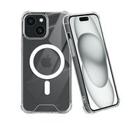 AVIZAR MAGSAFE FUSION COVER per Apple iPhone 15 Plus, Trasparente