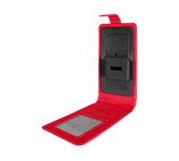 AVIZAR VENUS-RD-L CUSTODIA A LIBRO per Universale Universale, Rosso
