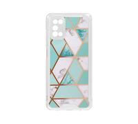 AVIZAR MARMORMUSTER COVER per Samsung Galaxy A03s, Turchese