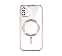 AVIZAR Metallic COVER per Apple iPhone 12, Rosa champagne