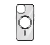 AVIZAR Metallic COVER per Apple iPhone 15 Plus, Nero