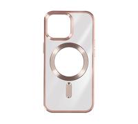 AVIZAR Metallic COVER per Apple iPhone 15 Pro, Rosa champagne