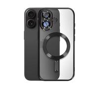 AVIZAR Metallic COVER per Apple iPhone 16, Nero