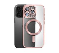 AVIZAR Metallic COVER per Apple iPhone 16 Pro Max, Rosa champagne