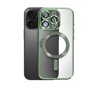 AVIZAR Metallic COVER per Apple iPhone 16 Pro Max, Verde scuro