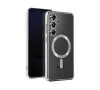 AVIZAR Metallic COVER per Samsung Galaxy S24 FE, Argento