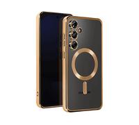AVIZAR Metallic COVER per Samsung Galaxy S24 FE, Dorato