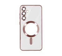AVIZAR Metallic COVER per Samsung Galaxy S24, Rosa champagne