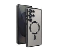AVIZAR Metallic COVER per Samsung Galaxy S25 Ultra, Nero