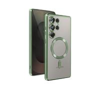 AVIZAR Metallic COVER per Samsung Galaxy S25 Ultra, Verde scuro