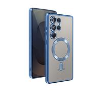 AVIZAR METALLIC SERIE COVER per Samsung Galaxy S25 Ultra, Azzurro